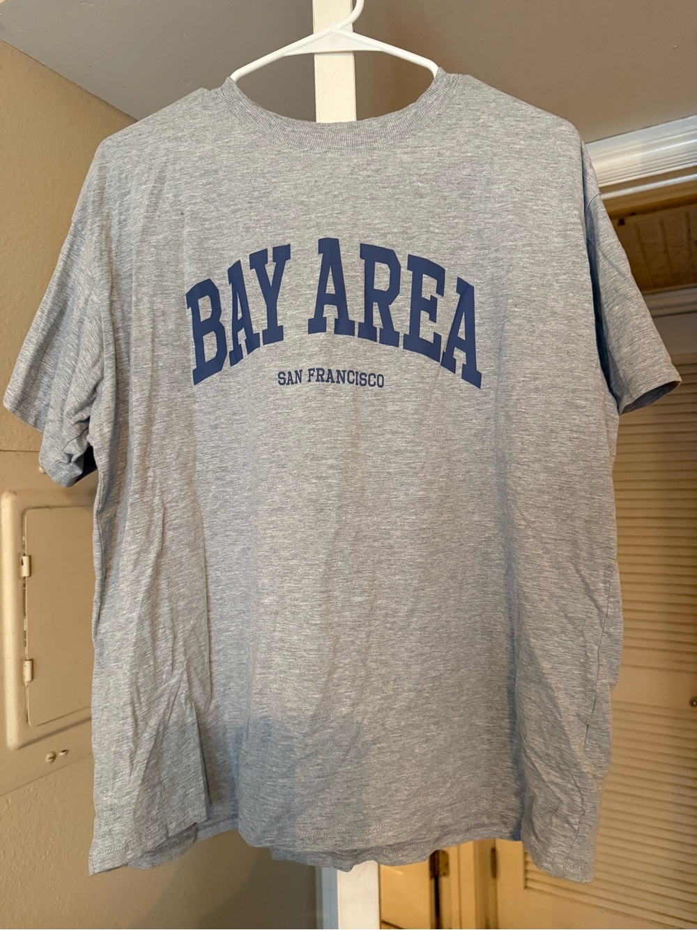 Bay Area San Francisco Gray Graphic T-Shirt